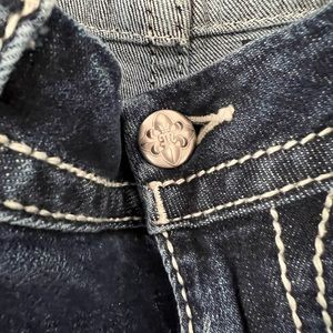 MissMe Bellbottom Cowgirl Jeans